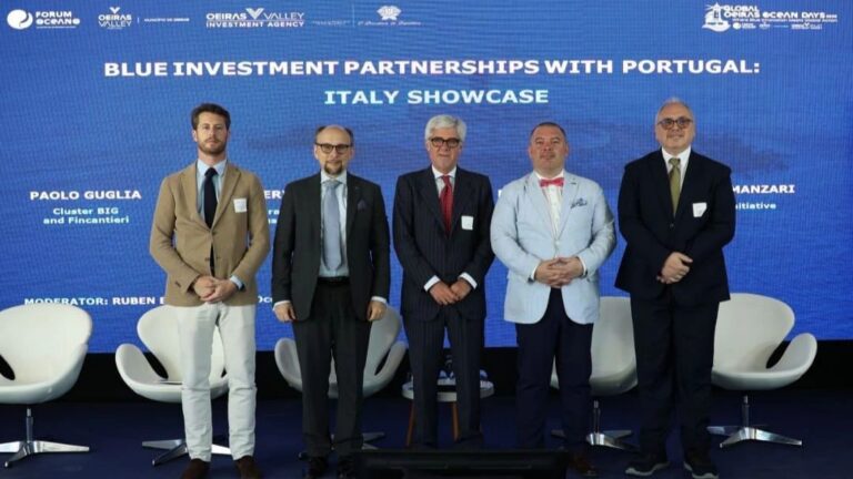 Oeiras Bluetech Ocean Forum 2026: Italia e Portogallo rafforzano l’alleanza per la Blue Economy del futuro