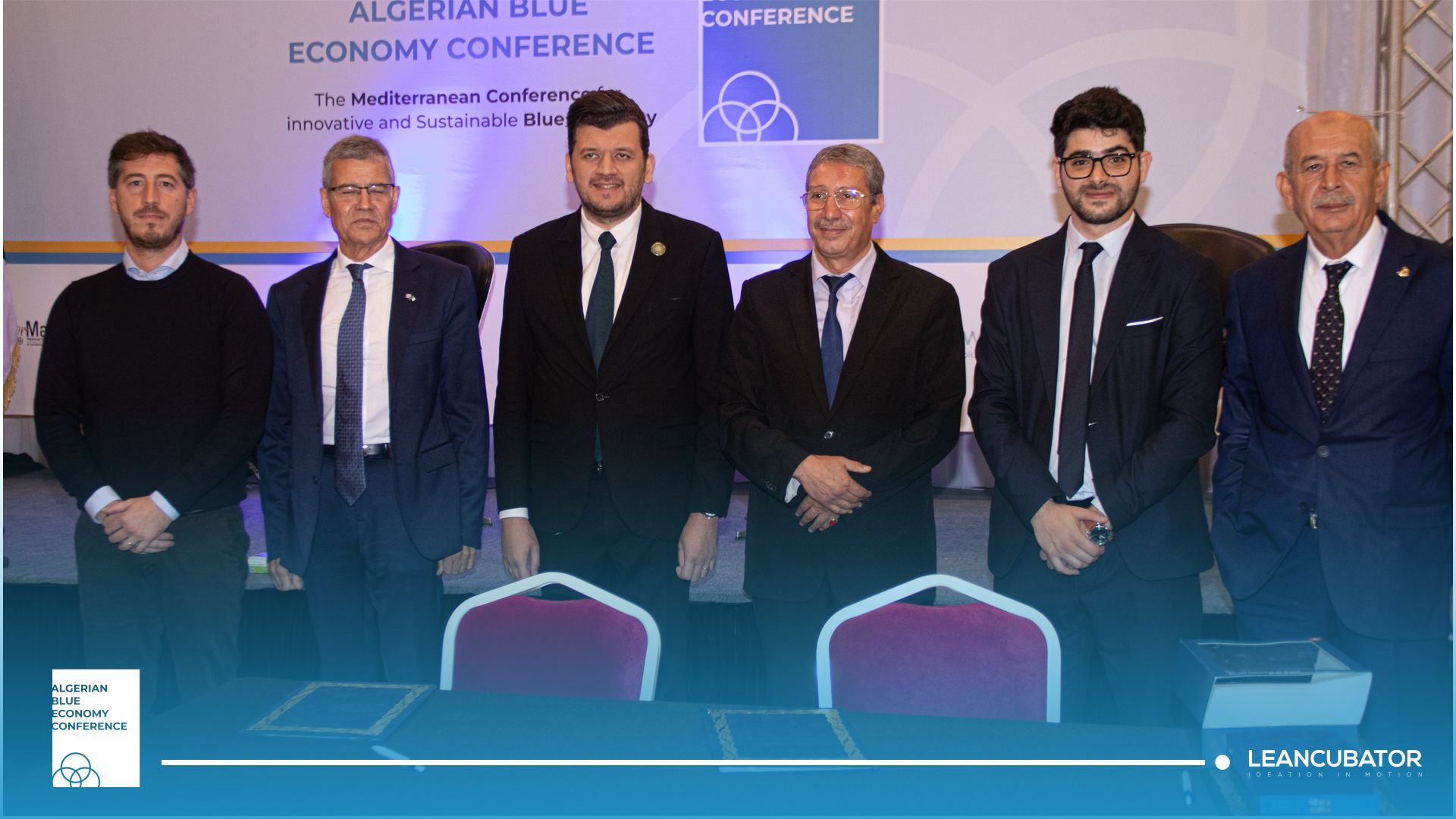 Il Presidente del Cluster Big Matteo Elli al Algerian Blue Economy Conference 2024 in Algeria